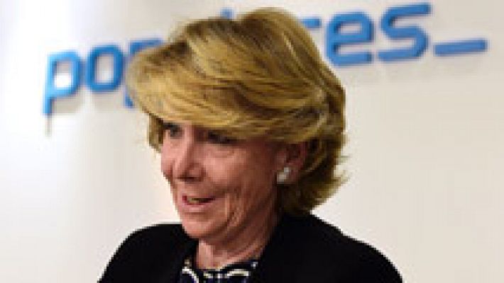 Aguirre ofrece al PSOE y Ciudadanos un pacto