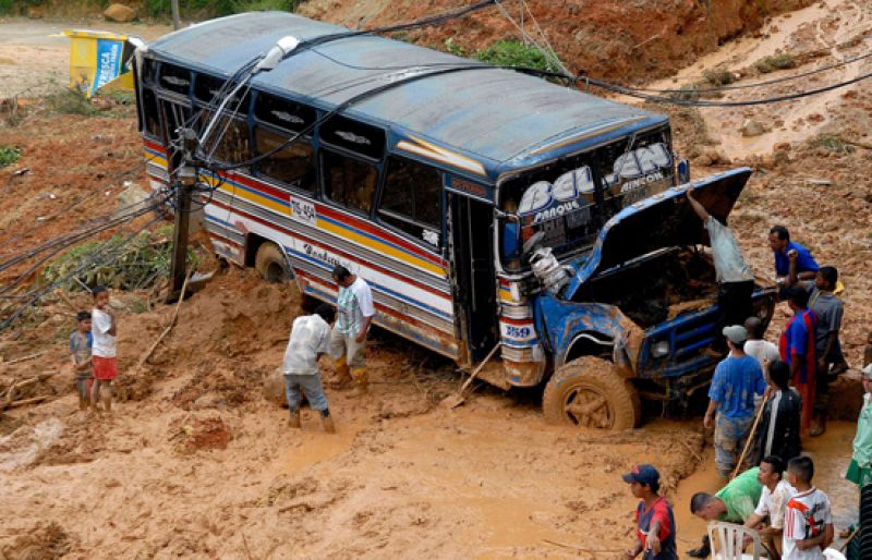 Miles de afectados por las lluvias en Colombia