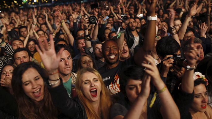 Telediario 1 - Segundo día de conciertos en el Primavera Sound