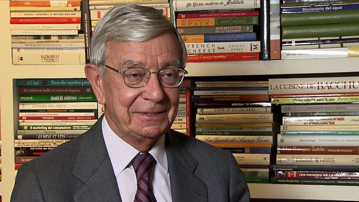 RTVE Cocina - Rafael Ansón y su libro favorito: Gastronomía saludable