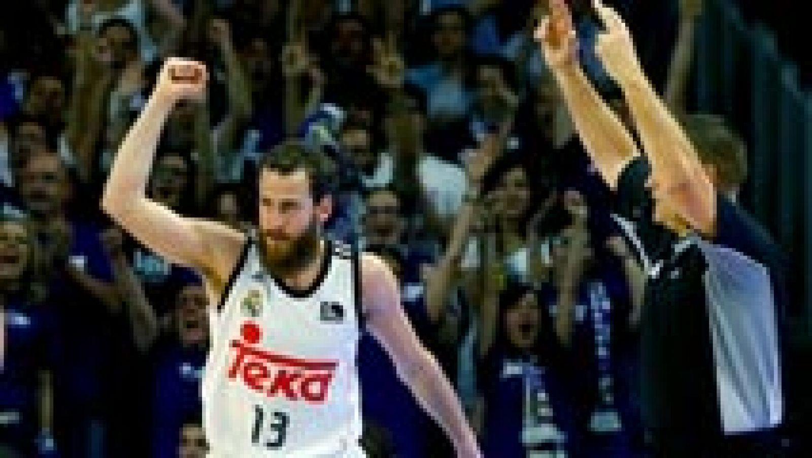 El Real Madrid ha comenzado arrasando al Herbalife Gran Canaria en el primer partido de la serie de cuartos de final de los 'playoffs' de la Liga Endesa, al imponerse por un contundente 101-74.