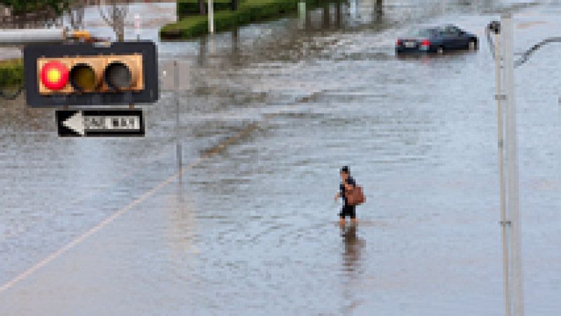 Obama declara situación de desastre en Texas por las grandes inundaciones