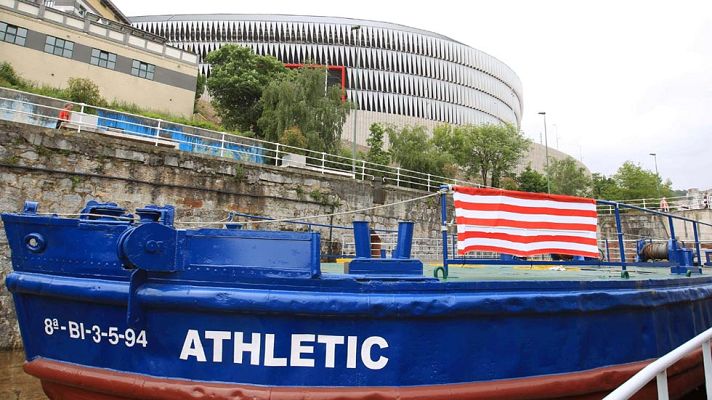 Telediario 1 - Bilbao sueña con volver a sacar la gabarra