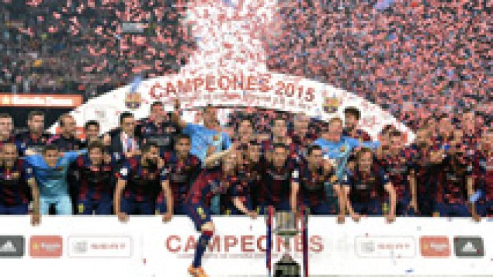 El Barça se lleva la Copa del Rey 