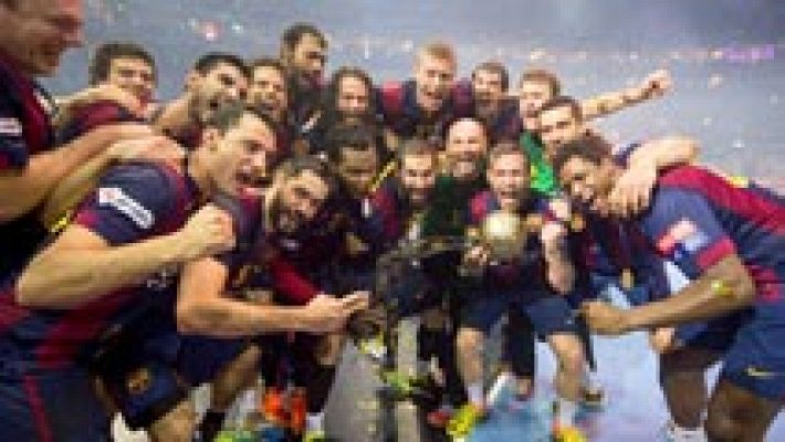 El Barça logra su novena copa de Europa de balonmano