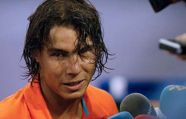 Madrid Open de Tenis - Almagro eliminado y Nadal en dobles