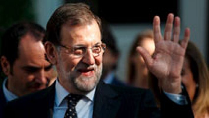 Telediario 1 - Rajoy anuncia cambios antes del verano