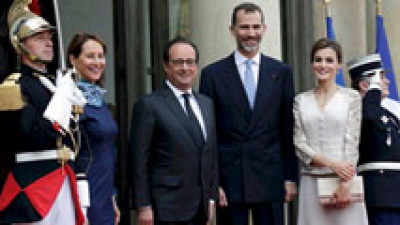 Los reyes retoman su viaje a Francia con una intensa agenda institucional