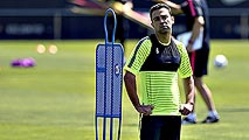 El jugador azulgrana Xavi Hernández se ha mostrado contrario a sancionar al Barcelona y al Athletic Club de Bilbao por la pitada al himno español durante la final de Copa del Rey al asegurar que "todo el mundo puede opinar" y ha instado a los polític