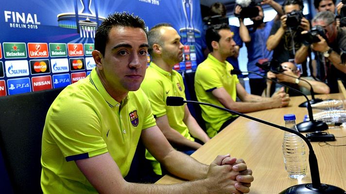 Telediario 1 - Xavi: "Queremos una temporada histórica"