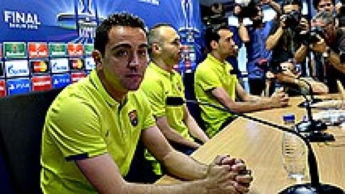 Telediario 1 - Xavi: "Queremos una temporada histórica"