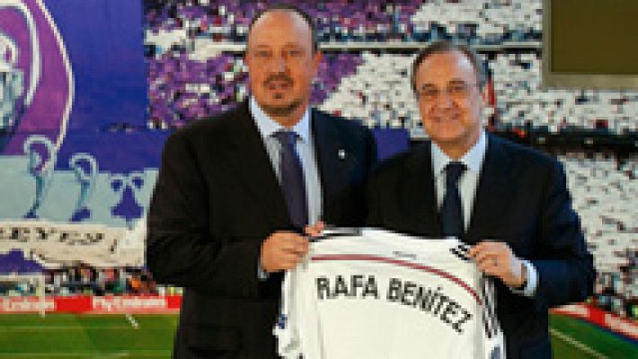 Rafa Benítez: "Es un día emocionante, volver a mi casa"