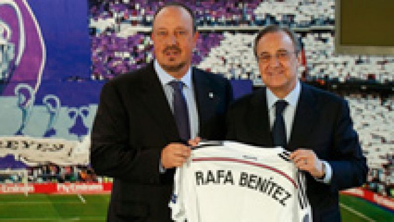 Rafael Benítez, que ha sido presentado este miércoles como nuevo entrenador del Real Madrid para las tres próximas temporadas, en sustitución del destituido Carlo Ancelotti, ha manifestado que se trata de un día "emocionante" el volver "a mi casa". "