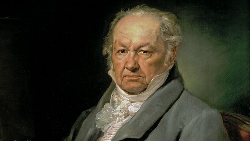 Paisaje con figuras - Francisco de Goya