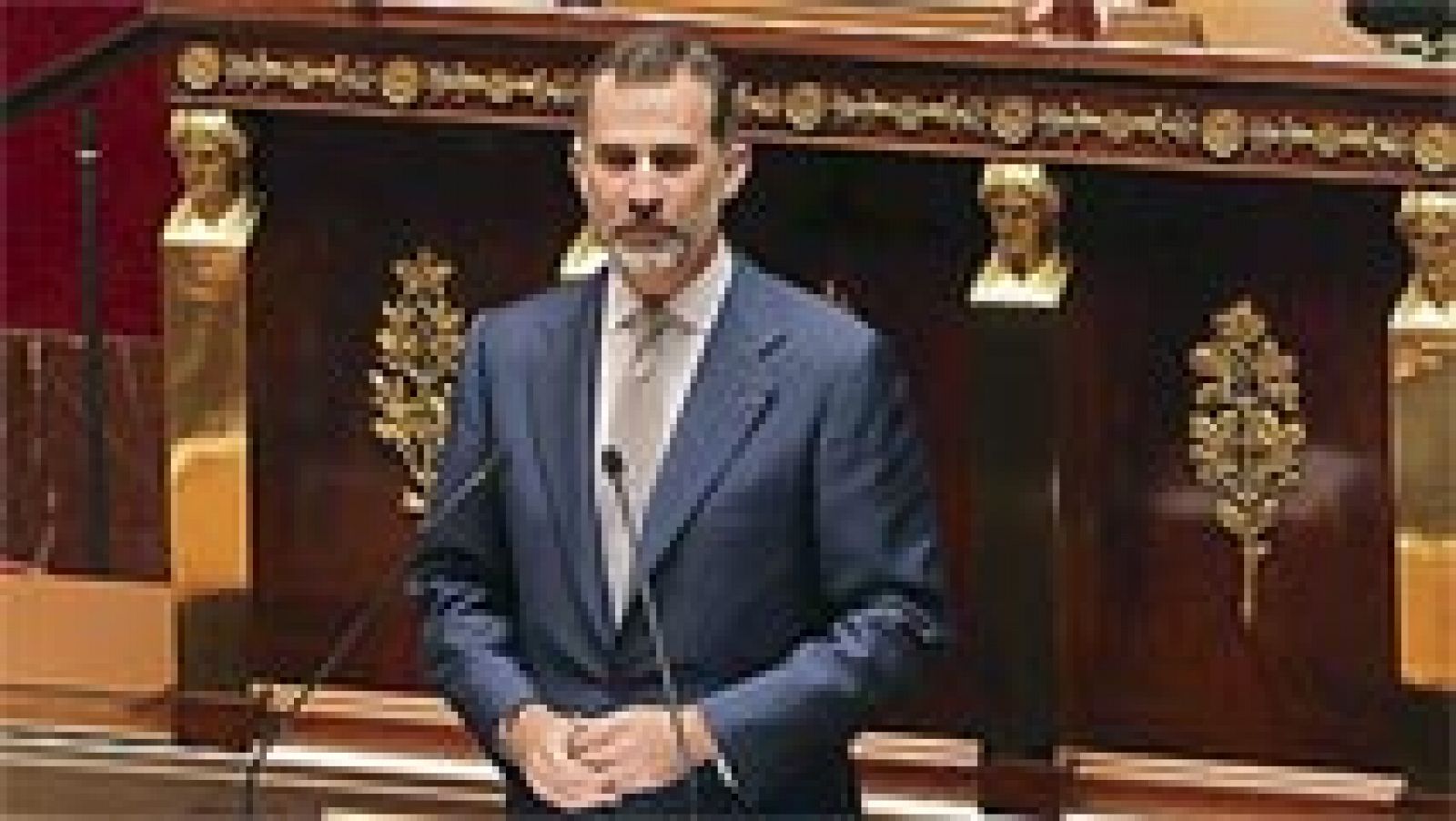 Sin programa: Felipe VI, ante la Asamblea francesa: "Hemos sufrido el terrorismo y, gracias a su ayuda, hemos vencido" | RTVE Play