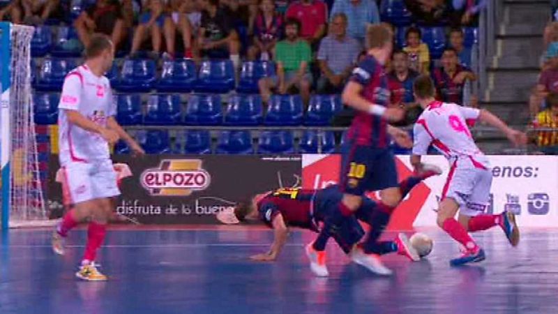 Fútbol sala - Liga Nacional. Play Off. Semifinales: FC Barcelona - El Pozo Murcia - ver ahora  