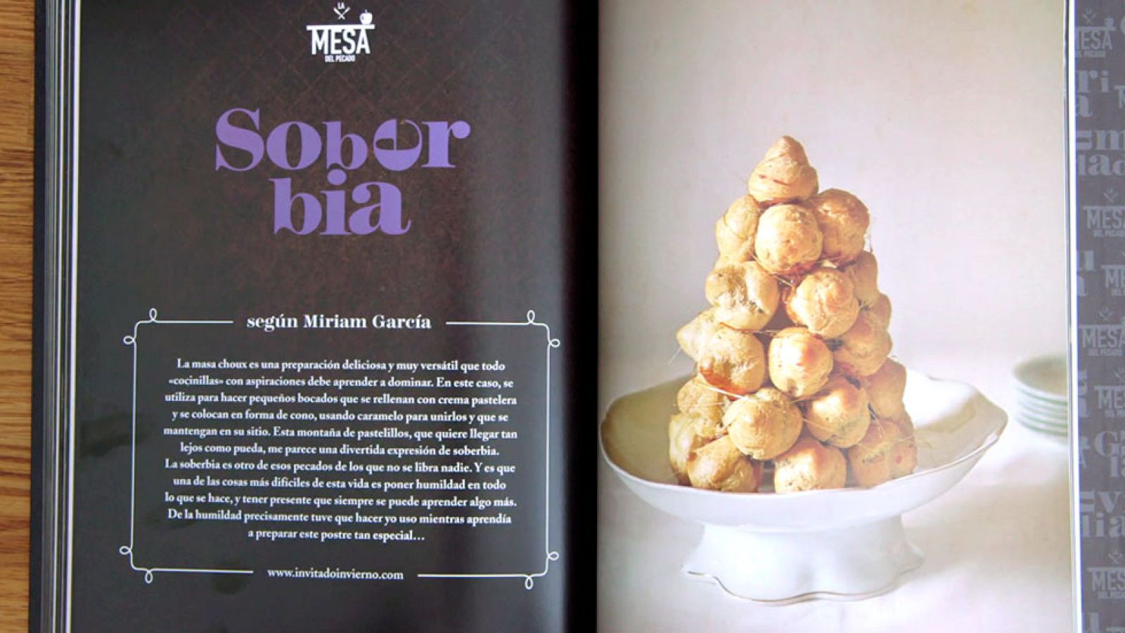 No te pierdas: Mesa del pecado