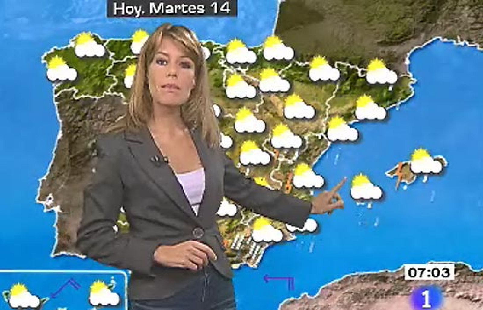 Este martes se esperan lluvias en el Sureste peninsular, en Ceuta y Melilla. Las temperaturas no experimentarán grandes cambios, las nocturnas sí que bajarán ligeramente.