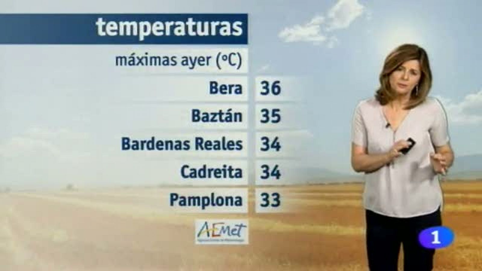 El Tiempo en la Comunidad de Navarra - 05/06/2015 | Ver
