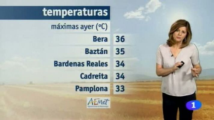 El Tiempo en la Comunidad de Navarra - 05/06/2015