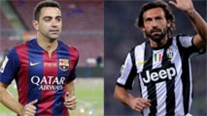 Telediario 1 - Xavi vs Pirlo, los magos buscan el truco final