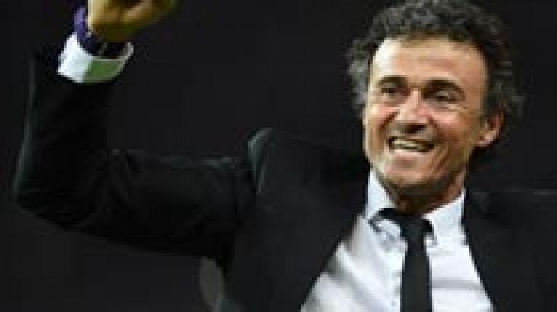 Luis Enrique: "Es el momento de felicitar a Zubizarreta"