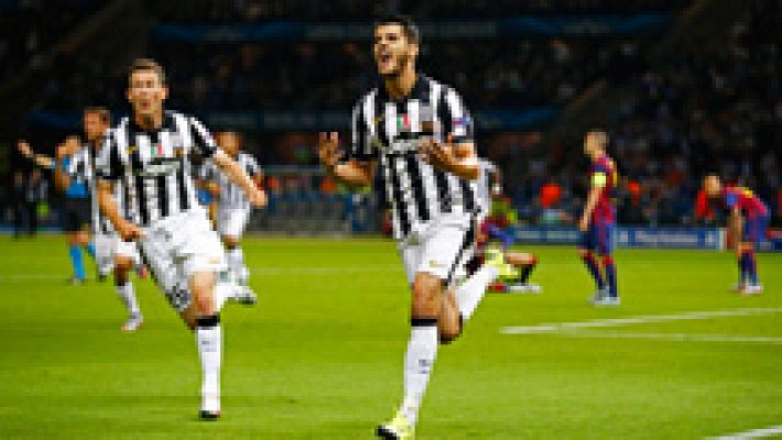 Champions League - Morata logra el empate en el minuto 54 (1-1)