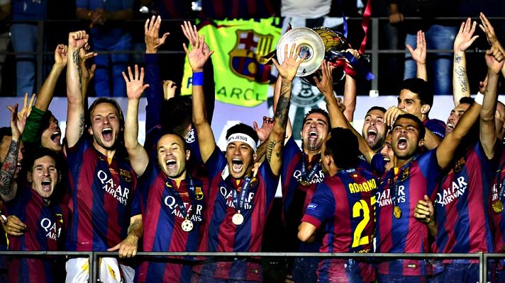 Telediario 1 - El Barça gana en Berlín su quinta Champions
