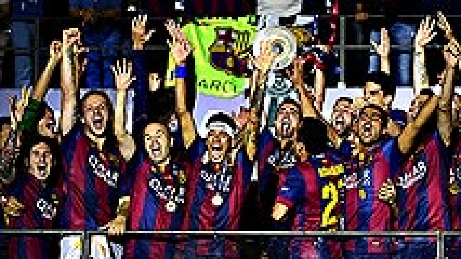 Barcelona gana la champions