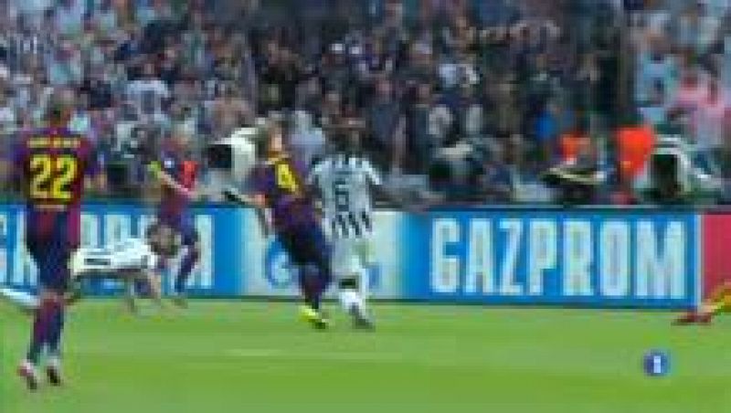 Un resum de les imatges més destacades de la final de la Champions entre el Barça i la Juventus