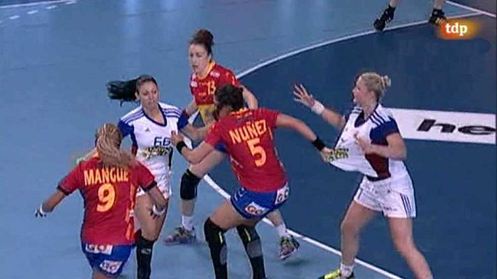 Balonmano - Campeonato del mundo femenino: España-Eslovaquia