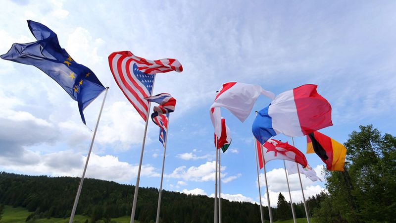 Mensajes de dureza para Putin y Tsipras en la cumbre del G7