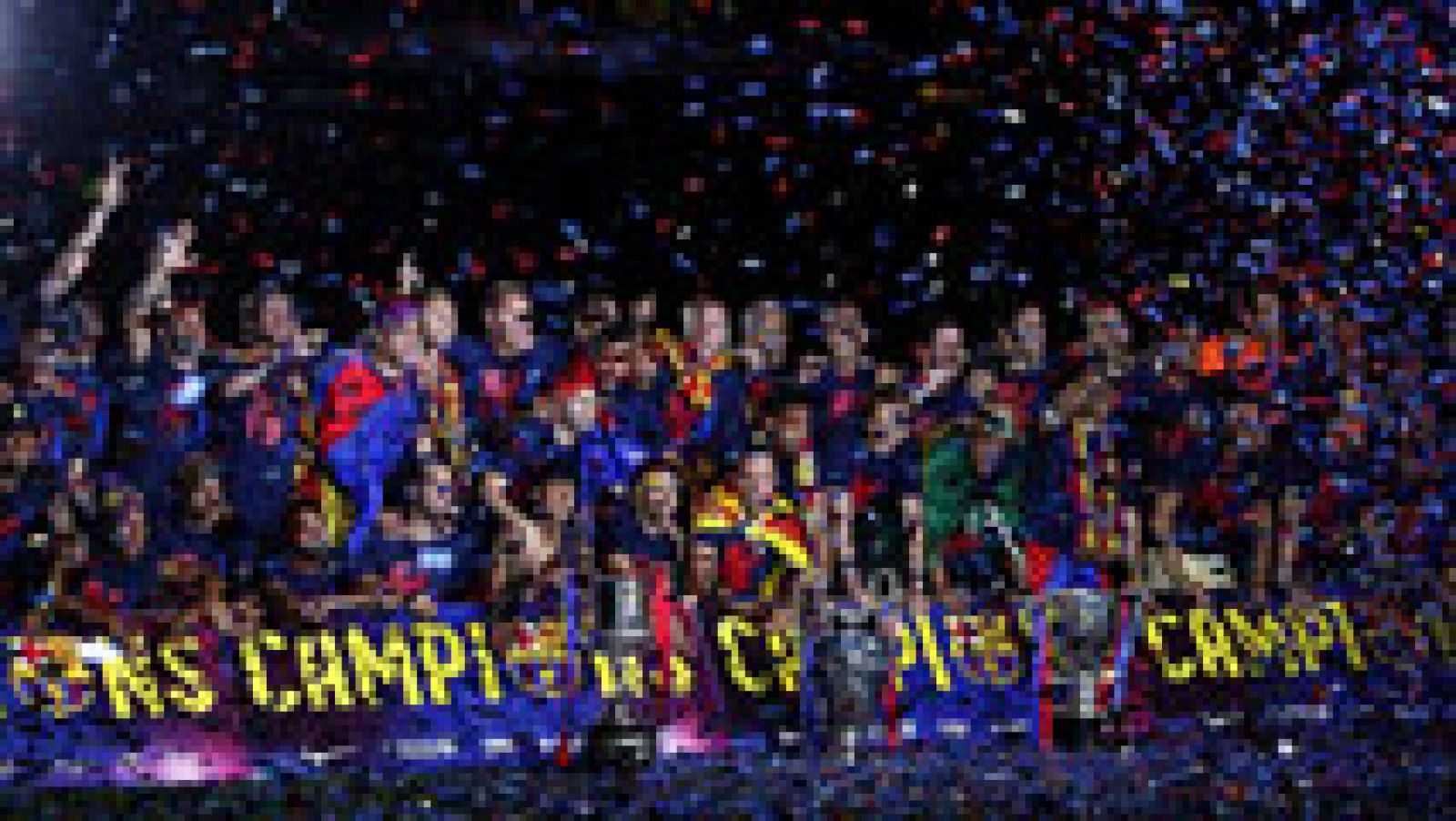 El Barça pone punto final en el Camp Nou a la fiesta