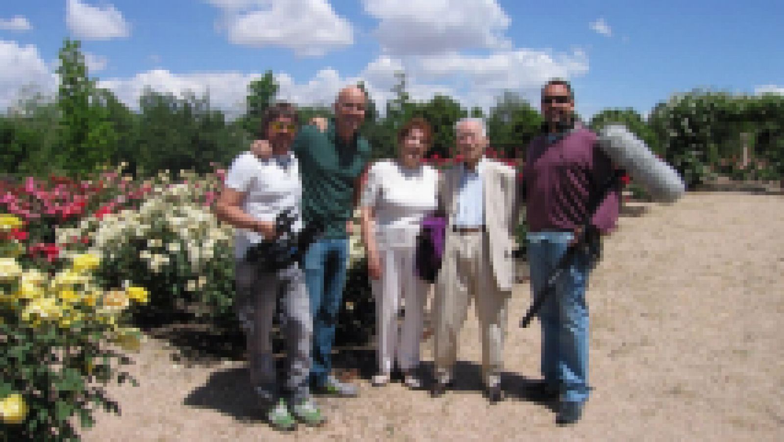 La rosaleda del Jardín Botánico