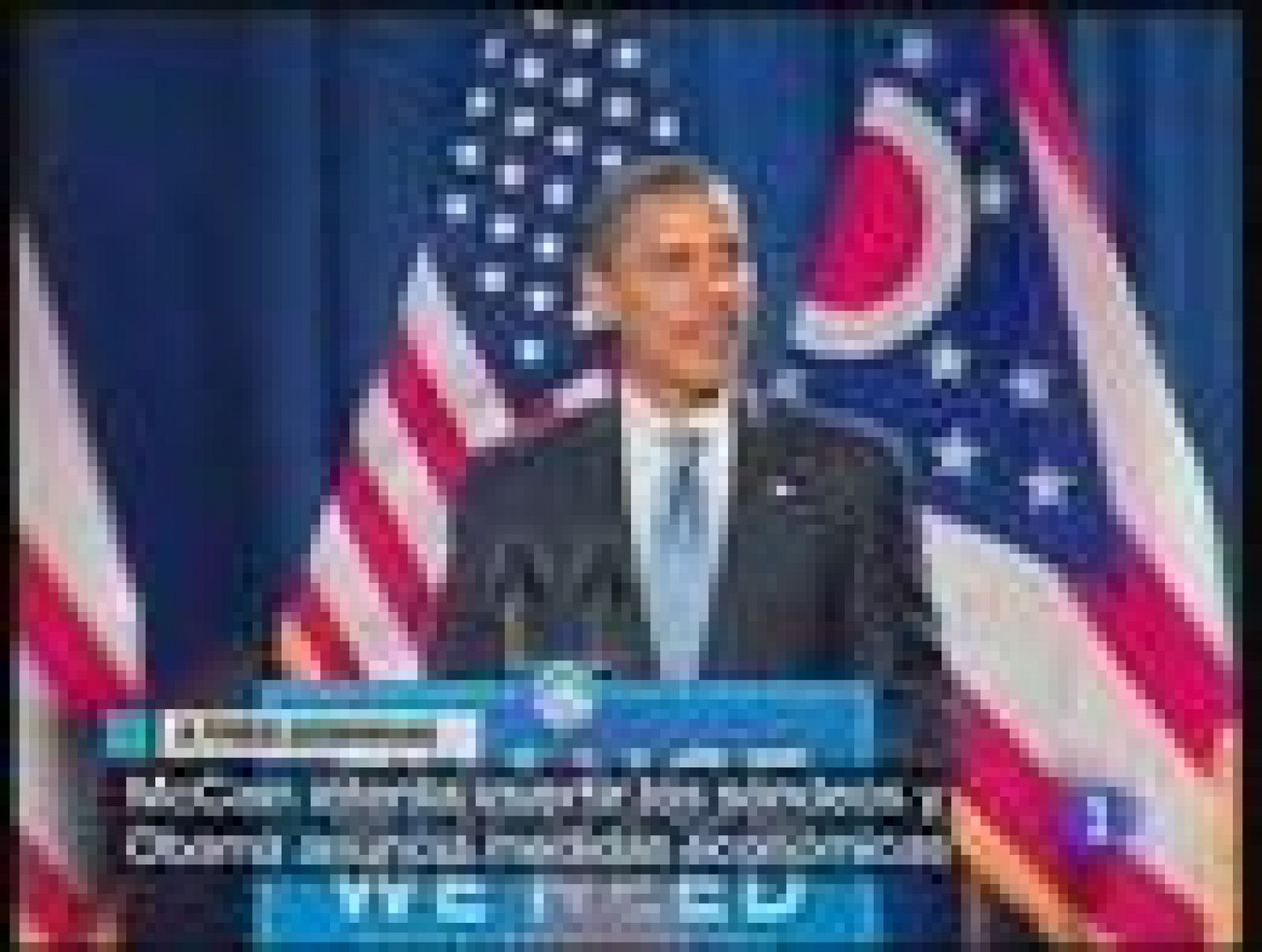 El candidato republicano, John McCain, intenta demostrar que puede ganar a pesar de los sondeos | Ver