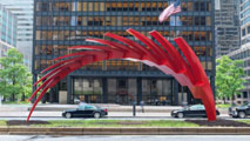 Calatrava se defiende de las críticas al presentar sus esculturas en Nueva York