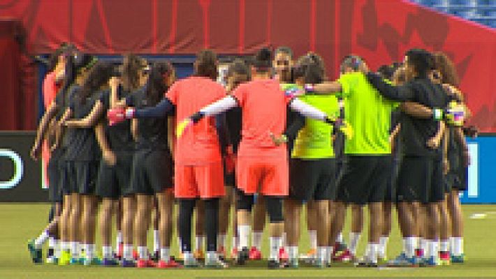 Telediario 1 - España inicia su andadura en el Mundial femenino ante Costa Rica