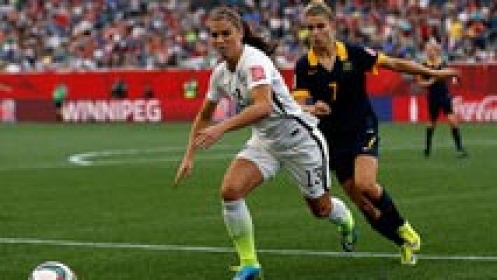 Telediario 1 - EE.UU. y Japón debutan con victoria en el Mundial