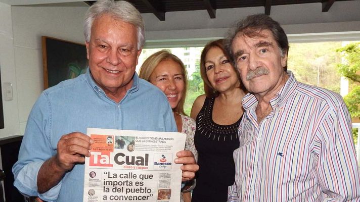 Telediario 1 - Suspenden la audiencia del alcalde de Caracas