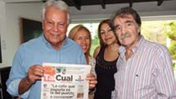 Telediario 1 - Suspenden la audiencia del alcalde de Caracas