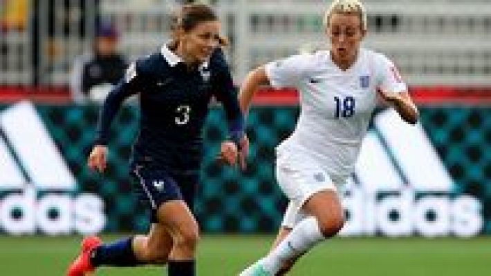 Campeonato del Mundo Femenino: Francia-Inglaterra (2)