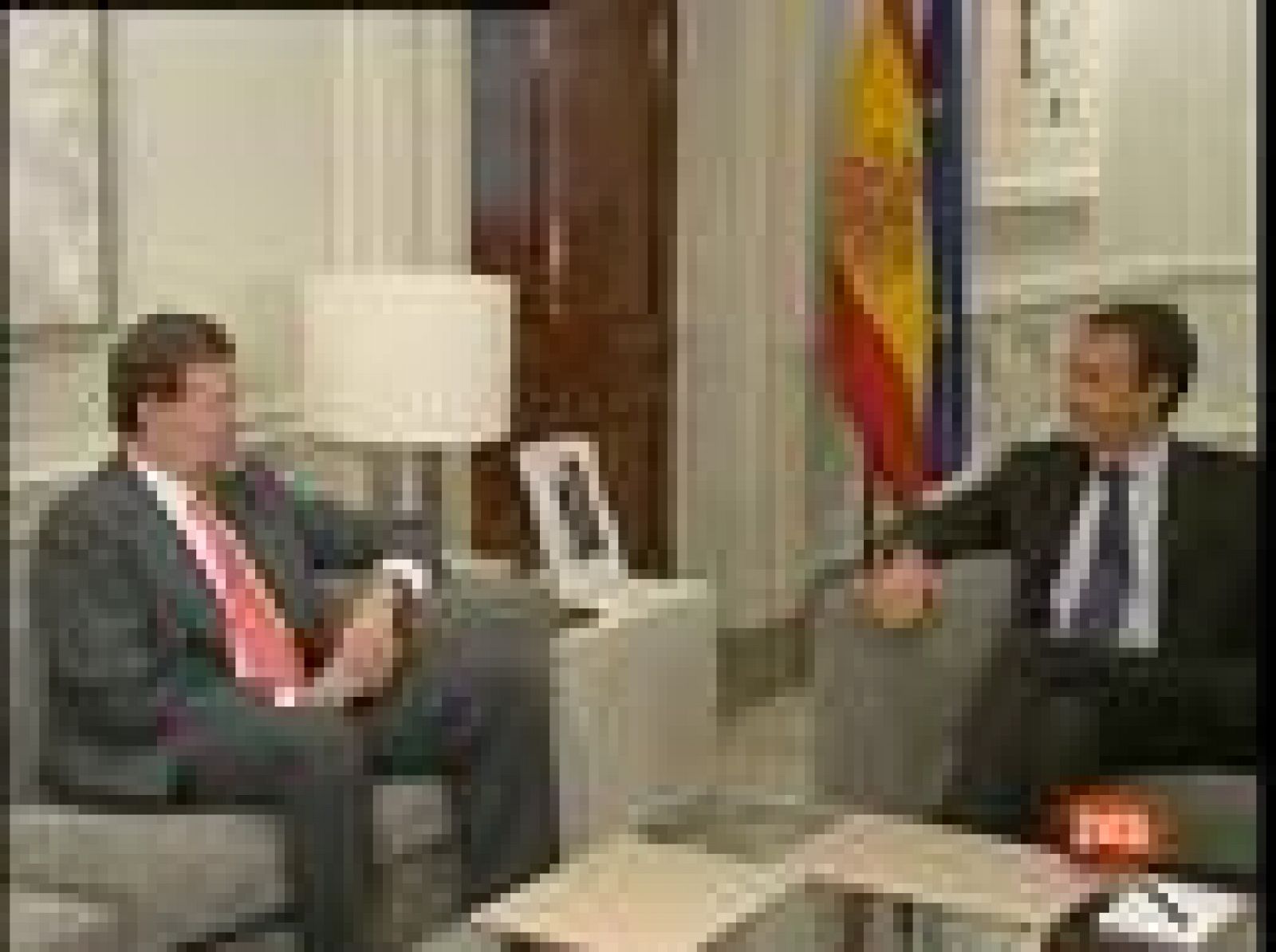 Sin programa: Zapatero recibe a Rajoy en Moncloa | RTVE Play