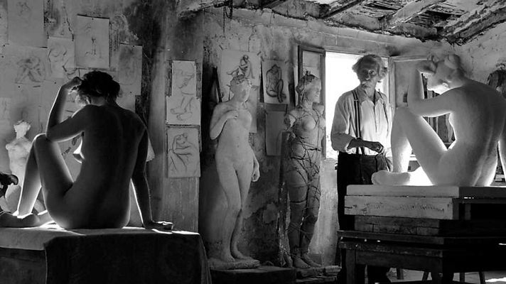 Versión española - El artista y la modelo