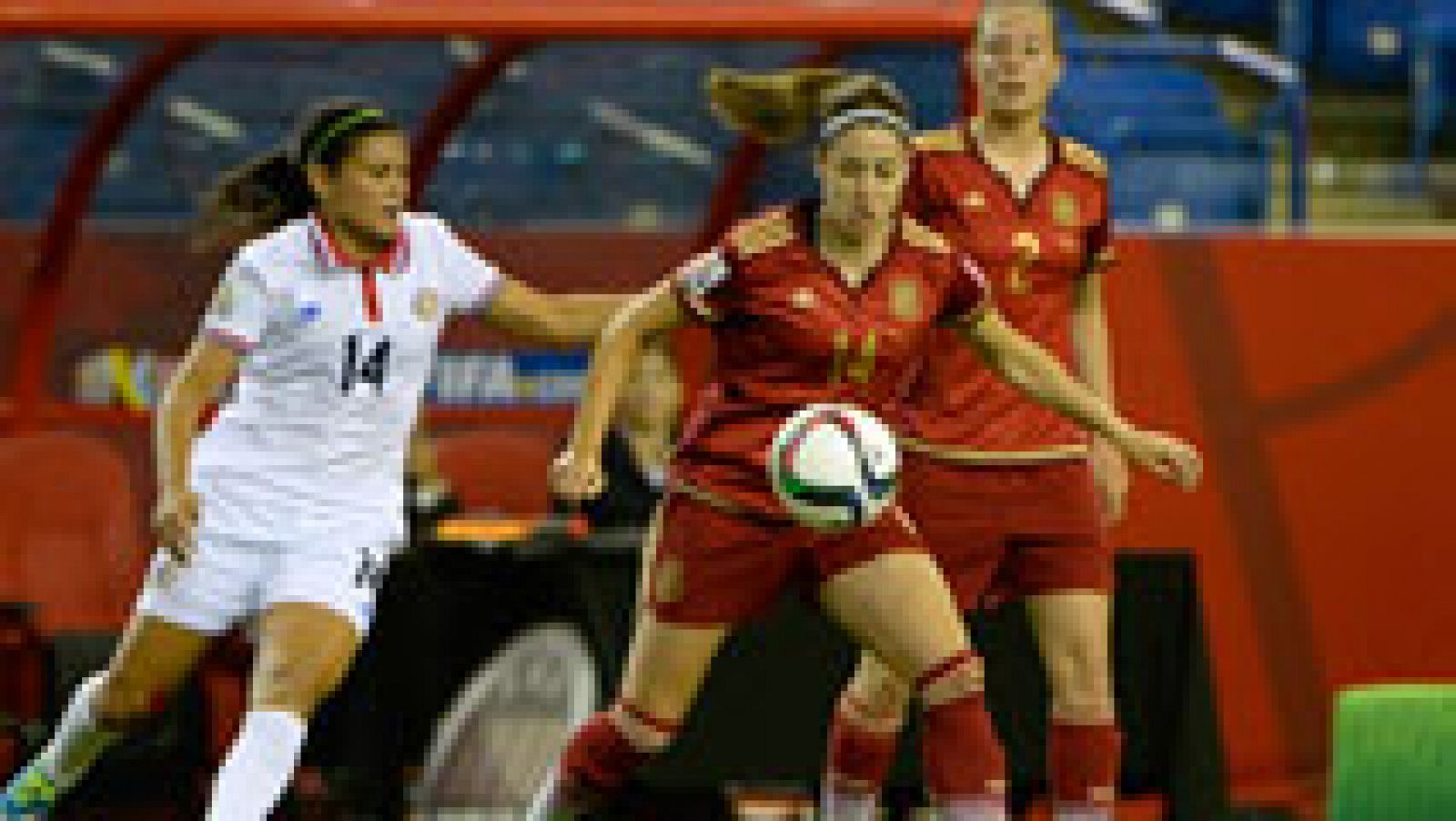 El primer partido de España en un Mundial de fútbol femenino acabó con un empate que supo a poco. El gol de Vicky Losada fue rápidamente igualado por Costa Rica, que mantuvo el empate hasta el final.