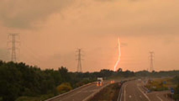 Vuelven las tormentas y el granizo a la Península