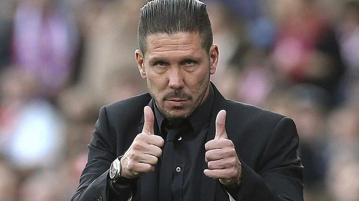 Telediario 1 - Simeone: "Veo la próxima Liga peligrosamente preparada para el Real Madrid"