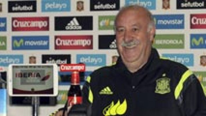 Telediario 1 - Del Bosque: "Hay buen ambiente; si no, habríamos tomado medidas"