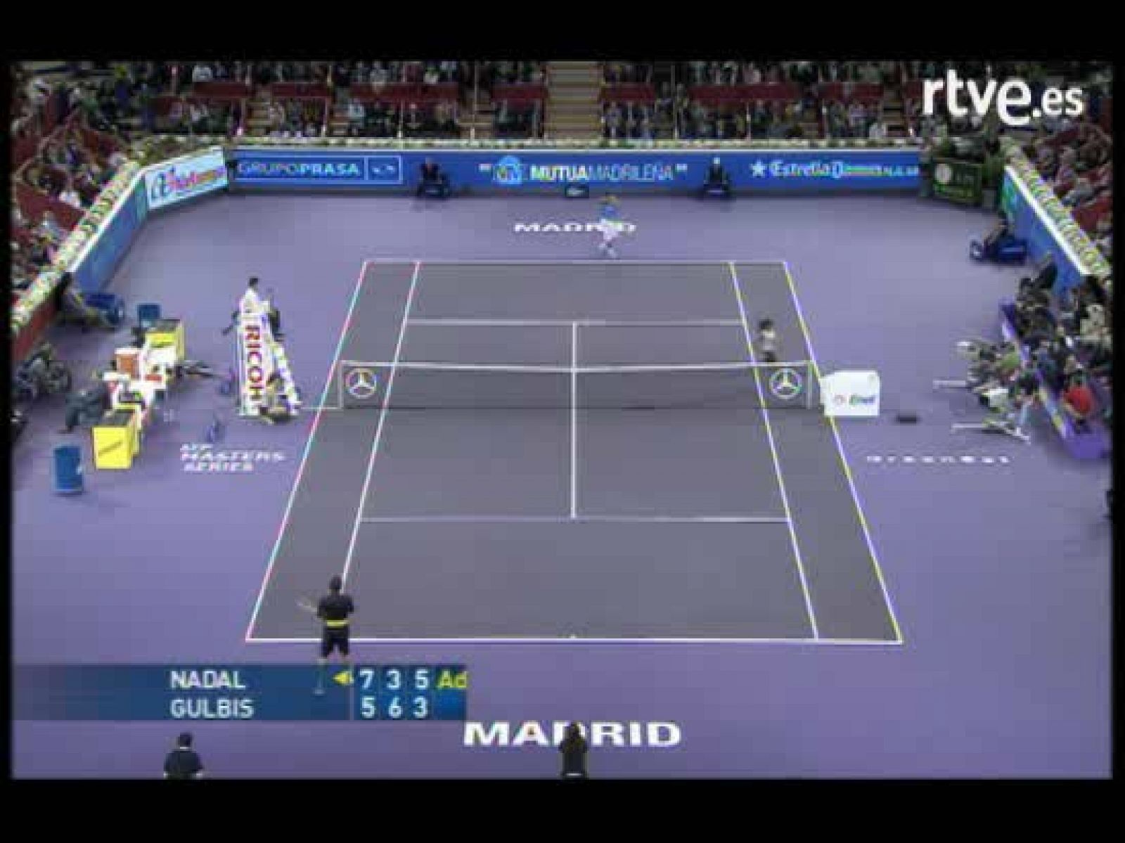 Nadal vence a Gulbis en su estreno | Ver