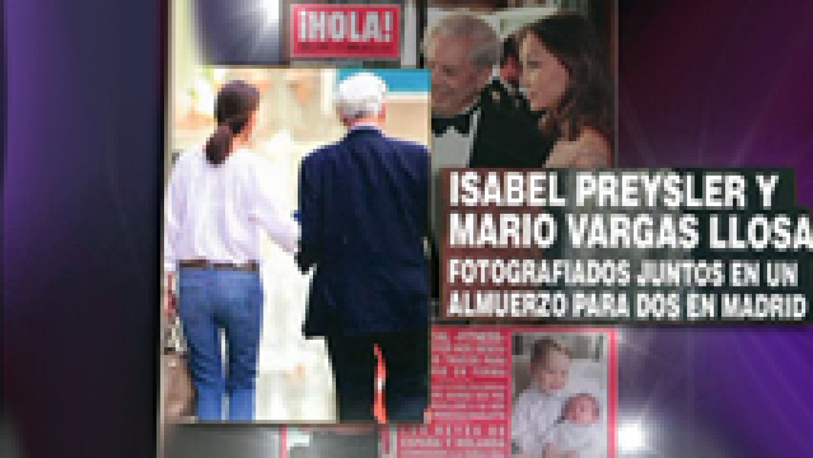 Corazón: Isabel Preysler y Mario Vargas Llosa 