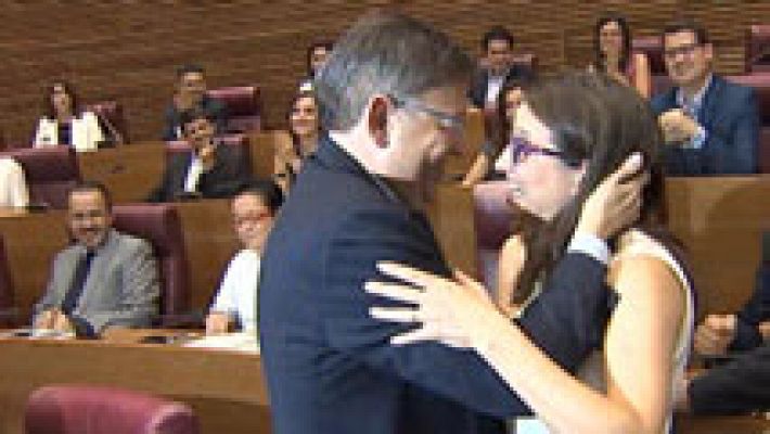 Telediario 1 - El socialista Francesc Colomer, nuevo presidente de Las Cortes valencianas